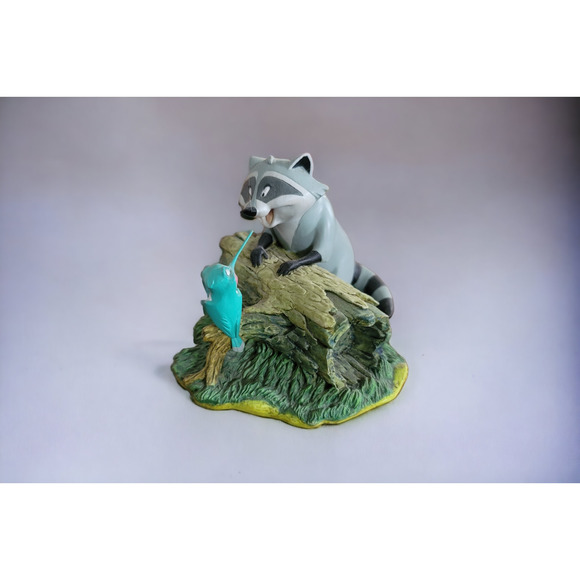 Disney Pocahontas Meeko & Flint Figurine ~ 1995 ~ Mint Condition ~ No Box! - Picture 3 of 7